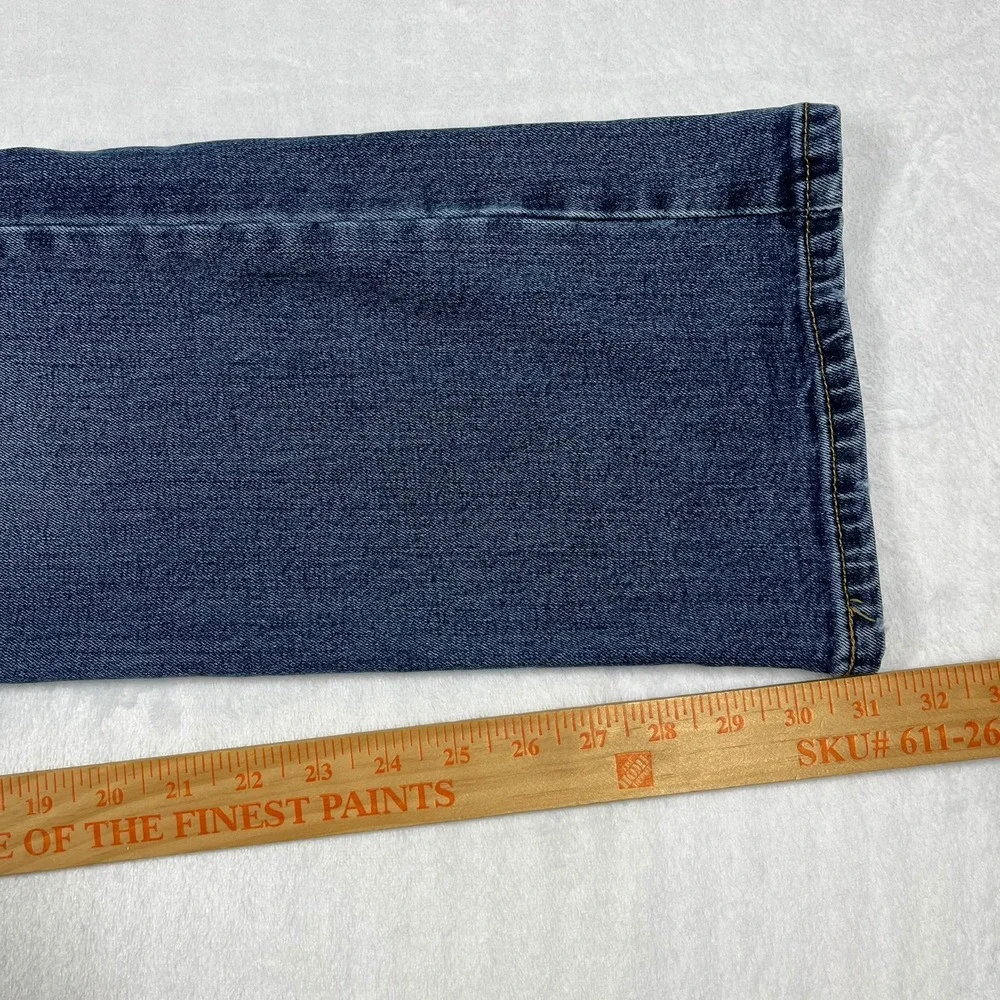 Levi's 527 Slim Bootcut Jeans Mens 33x32 (Fits 32x31) Blue Medium Wash Denim